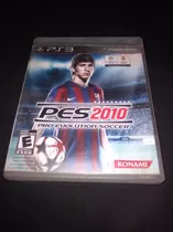 Juego Pes 2010, Ps3 Fisico