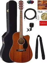 Guitarra Electroacústica Fender Cd-60sce - Caoba - Est