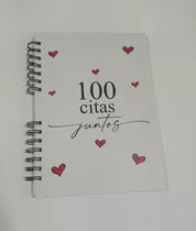 Libro 100 Citas Juntos Blanco