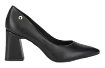 Stileto Zapato Mujer Viamo Dama Atelia Negro