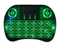 Mini Teclado Retroiluminado Touchpad Mouse Smart Tv Box Y Pc