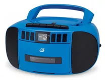 Radio Grabador Gpx Bca209bu , Am/fm, Cd Y Cassette, Azul