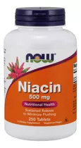 Niacina 500mg Vitamina B3- 240 Pastillas