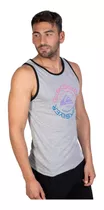 Musculosa Quiksilver Time Circle By Trip Hombre Moda Negro