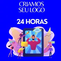 24h Logomarca Logotipo Criação Marca Criar Logos Designs Hd