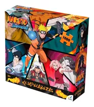 Rompecabezas Coleccionable Naruto Shippuden 1000 Piezas Novelty