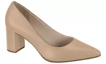 Stilettos Mujer Beira Rio Taco Cuadrado Eco Cuero Scarpy