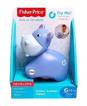 Fisher-price Animais Com Rodas Hipopotamo Mattel Frr65