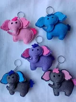 Souvenirs Llaveros Elefantes De Pañolenci X 15
