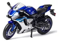 Moto Colecciónable Yamaha Yzf-r1  Escala 1:12 Regalo Navidad