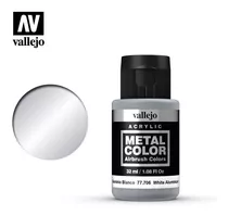 White Aluminium Color Tinta 77706 32ml Vallejo Acrilica