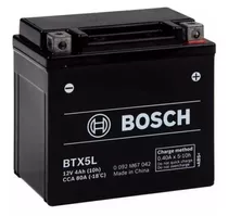 Baterias Bosch Btx5l Ytx5lbs Honda Titan Cg Xr150  Pcx 