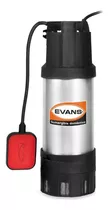 Bomba Sumergible Doméstica Evans 1hp 30-50 Psi 127v 1f Flota