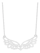 Collar Dije  Alas Ángel De La Guarda Joya En Plata