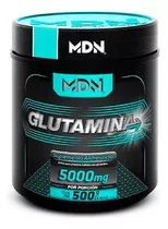 Glutamina Mdn - 500 Gramos 100 Porciones Sabor Sin Sabor