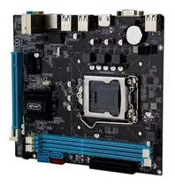 Placa Mãe Lga 1155 B75 Ddr3 Hdmi/dvi/vga Até 16gb