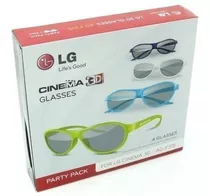 Lentes 3d LG Cinema Ag-f315 Pack De 3 Pasivas