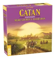 Juego De Cartas Catan Mercaderes Y Bárbaros (expansión) Devir Kosmos