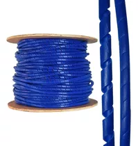 Guaina Organizador Azul Espiral Tubo Tube Guia 12,4 Mm 300mt