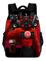 Mochila Para Niños Titan Speakerman Exclusiva Skibidi Toilet