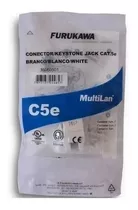 Jack Rj45 Cat5 Conector Hembra Furukawa 35030521 Blanco