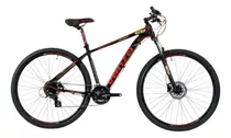 Mountain Bike Venzo 24 Velocidades Thorn Revo  2023 R29 M 24v Frenos De Disco Hidráulico Cambios Shimano Color Negro/rojo/amarillo  