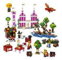 Kit Escolar Aprendizagem Lego Education 9385 Cenarios Blocos