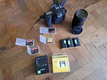 Canon 7d + Lente 18-135 + 3 Batas Originales + Tarjetas Pro