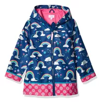 Campera Impermeable Stephen Joseph Arcoiris Universo Binario