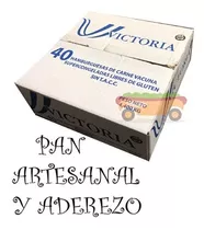 40 Hamburguesas Victoria 110 Gramos Pan Y Aderezo