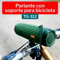 Parlante Bluetooth Con Linterna & Soporte Para Bicicleta