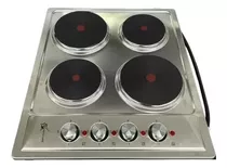 Encimera A Gas Inox Con Chispero Cocina 4 Platos