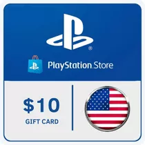 Playstation Psn Gift Card 10 Usa Ps3/4/5 Entrega Inmediata