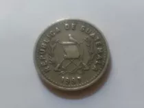 25 Centavos Guatemalteco De 1997