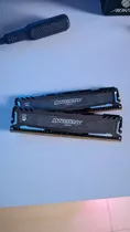 Kit Memória Ram Ddr4 16gb (2x8) -- Crucial Ballistix Sportlt