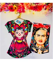 Blusa Frida Khalo Regalo Mujer Septiembre Fiesta Mexicana