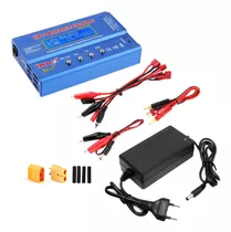 Carregador Bateria Lipo Imax B6 80w 2s-6s + Fonte Sem Juros