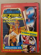 Álbum Figuritas Caballeros Del Zodíaco 3 Casi Completo 