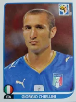 Lámina Album Mundial Sudafrica 2010 / Giorgio Chiellini