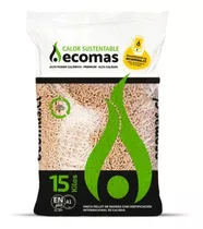 Pellet Para Estufa Marca Ecomas - 15kilos - Alta Calidad