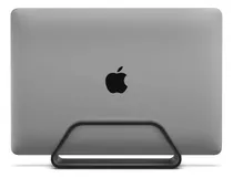 Soporte Stand Vertical Aluminio Para Macbook Pro Air Negro 