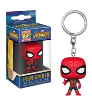 Iron Spider Funko Llavero Spiderman Keychain
