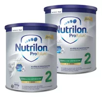 Nutrilon 2 Profutura X 800 Grs. En Polvo Neutro Pack X 2 Latas