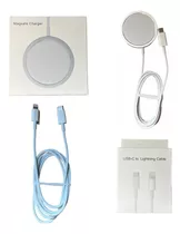 Combo Cable Tipo C A Lightning + Magsafe Carga Inalambrica