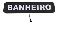 Placa Painel Luminoso Led Banheiro 45x10 