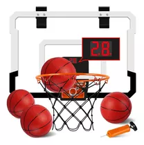 ~? Xucutu Indoor Mini Basketball Hoop Con Marcador Electróni