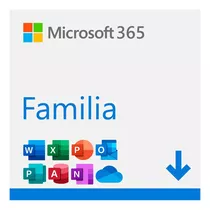 Microsoft Office 365 Family, 6 Usuarios,  Producto Digital 