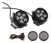 Faros De Motocicleta, Luces Auxiliares De 6 Led