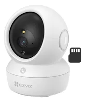 Ezviz H6c Pro 64gb, Cámara De Seguridad Wifi 2mp 1080p, 360°