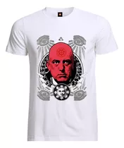 Remera Estampada Varios Diseños Aleister Crowley Mago